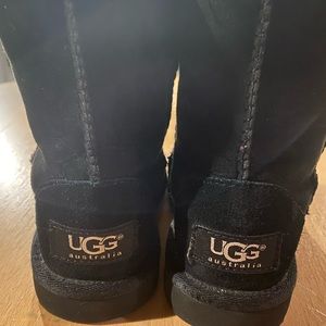 All Black Ugg boots size 9 girls